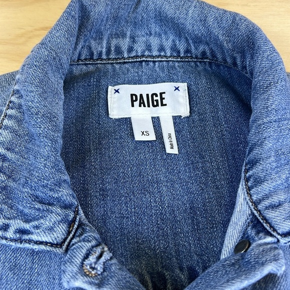 Paige Women's Denim Jean Jacket Size XS - Picture 2 of 13